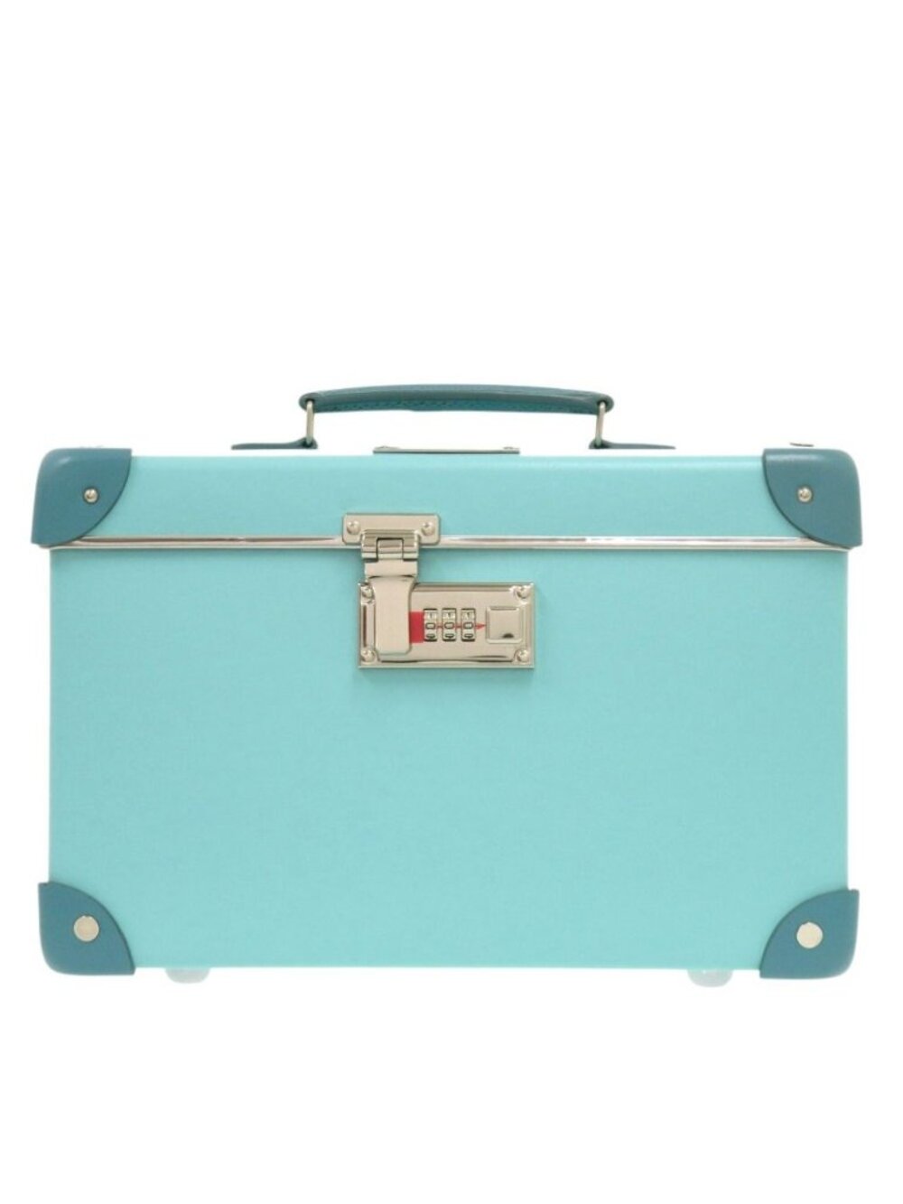 Tiffany & Co Globe Trotter Collaboration Vanity Case Box Cobalt Blue Leather